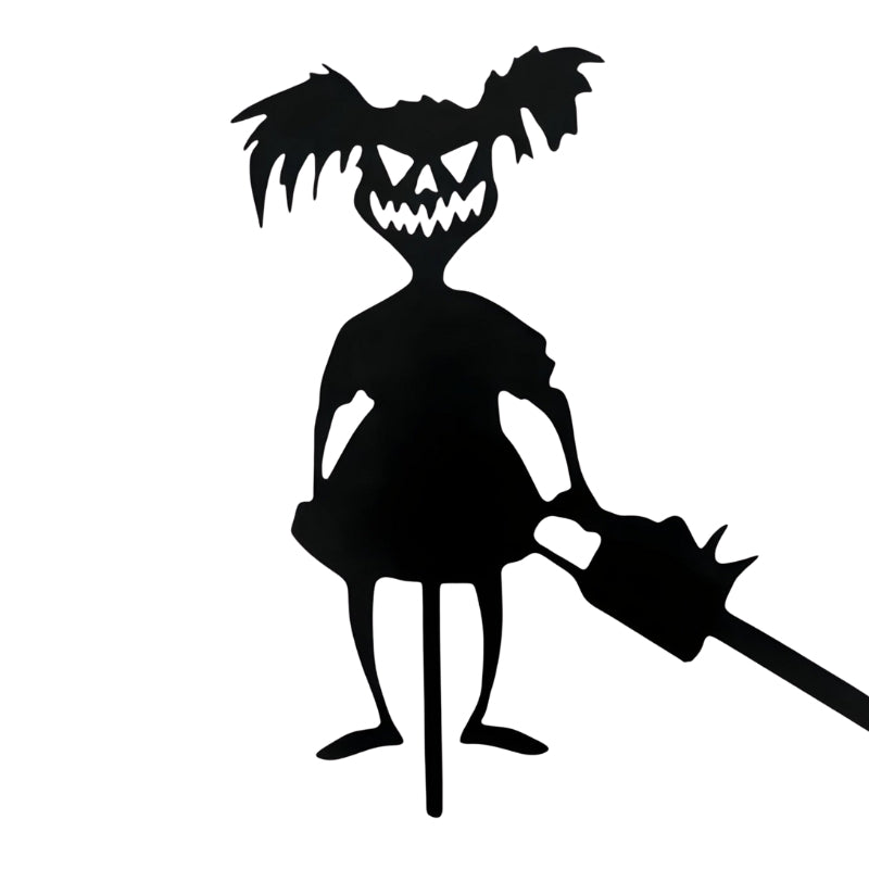 SpookyCharm – Gepersonaliseerd Halloween tuinscherm met leuke figuurtjes