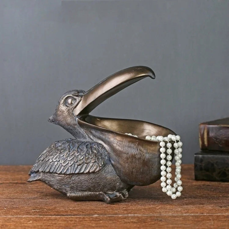 LumiTray – Decoratief opslag dienblad met artistieke vogelvorm en compact ontwerp