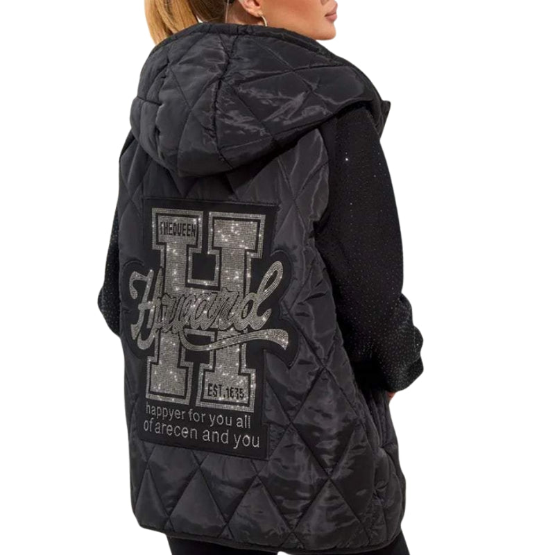 Zinora – Vest met Capuchon en Ritssluiting en Lange Mouwen