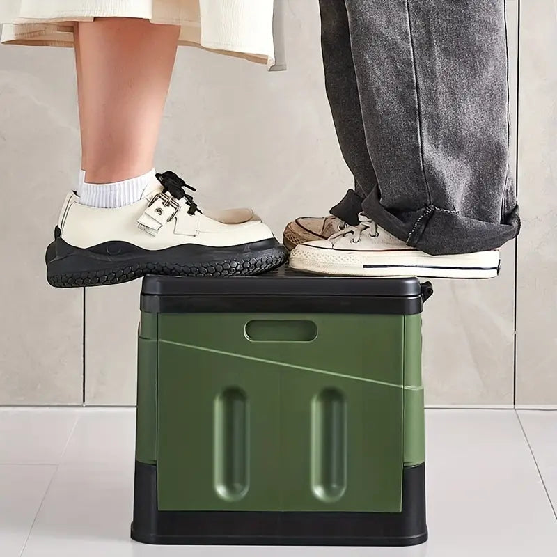 GoComfort - Draagbaar Vouwtoilet met Inklapbare Opslag