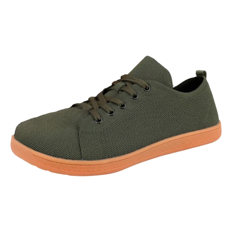 Jess - Ademendbare Barefoot Schoenen met Brede Teenbox en Vetersluiting