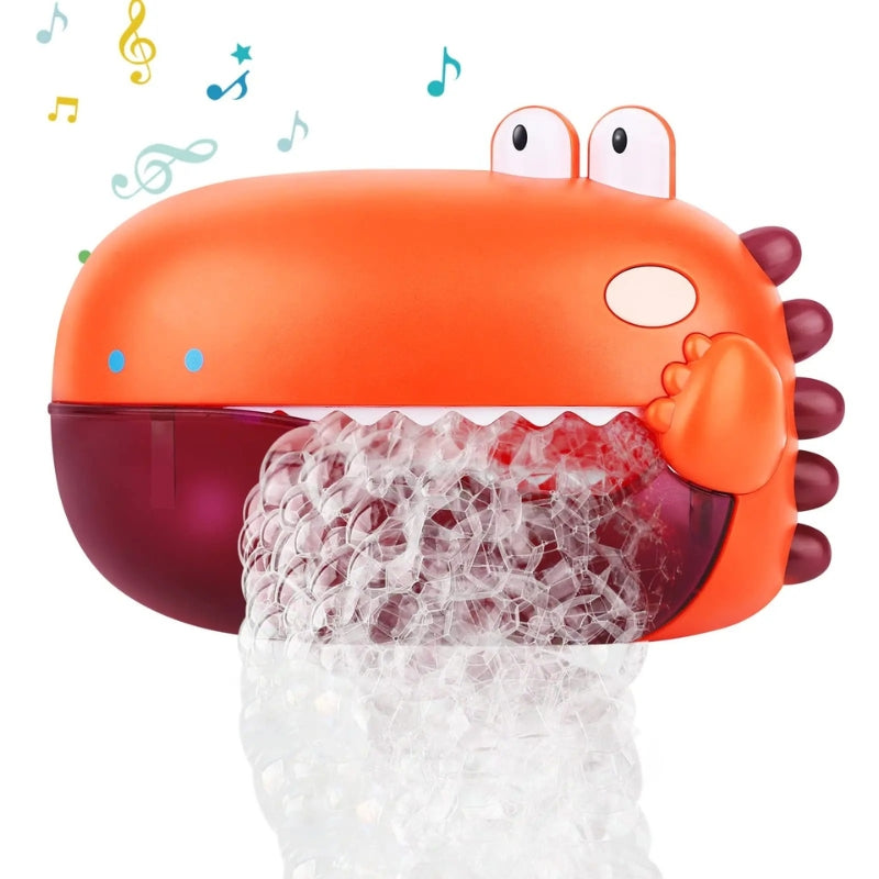 BubbleBeats – Dinosaurus badspeeltje met bubbelmaker en speelse muziekeffecten
