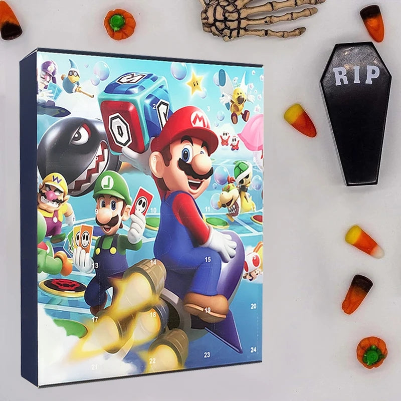 MarioWorld – Super Mario Adventskalender met Anime Actiefiguren