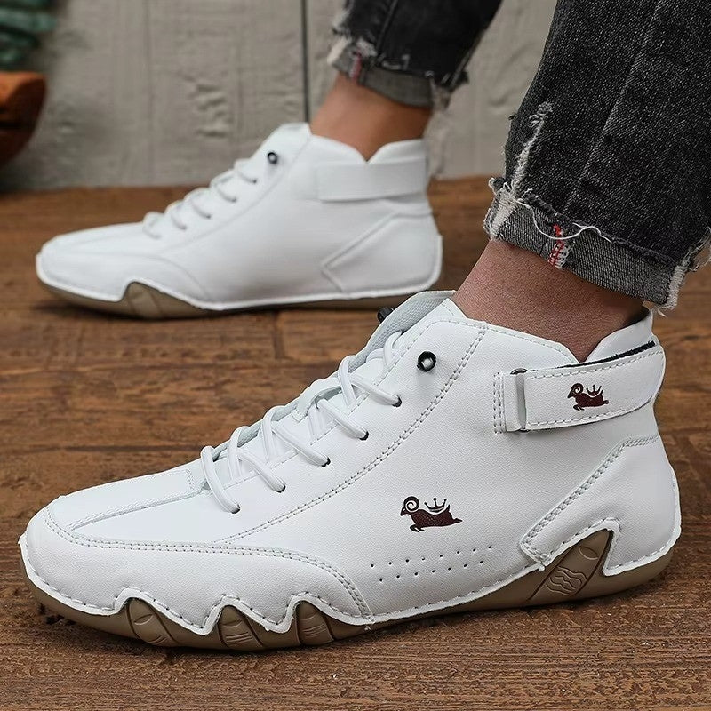 Gabriel – Sneakers met Ronde Neus Vetersluiting en Antislipzool