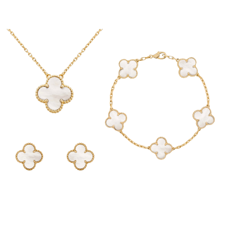 Sofia – Sieradenset met Bloemendesign en Subtiele Eleganties