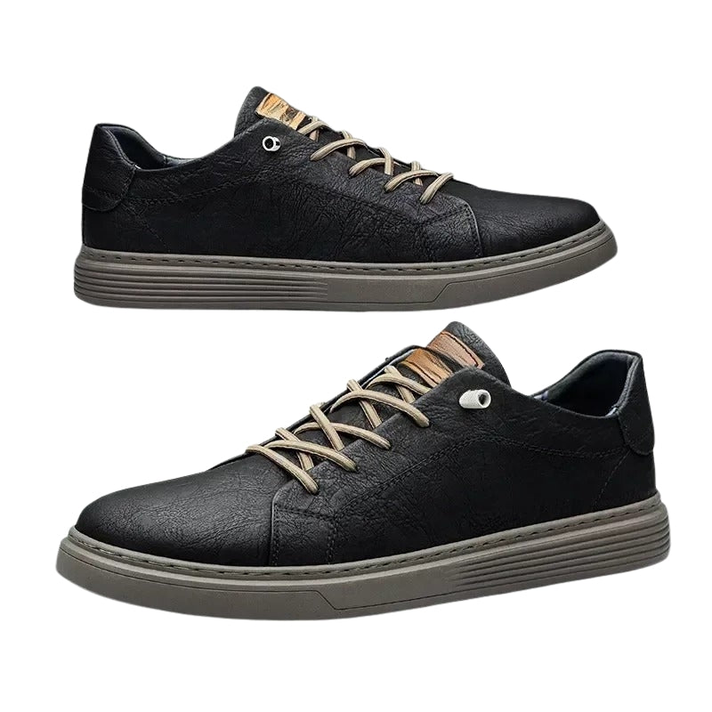 Jaxon – Unieke sneaker met vetersluiting en ronde teen