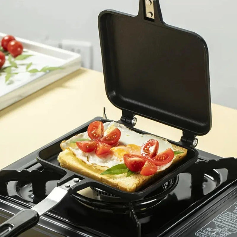 ToastMate – Sandwichmaker met Dubbelzijdige Anti aanbakplaten