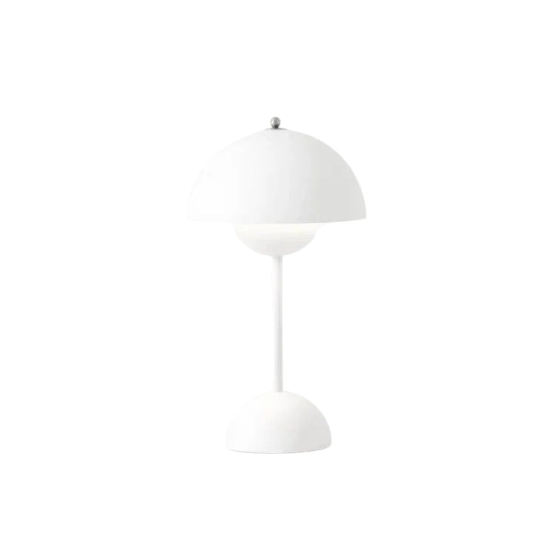LumiDome – Moderne Paddenstoel Tafellamp met Touchbediening en Oplaadbaar Ontwerp