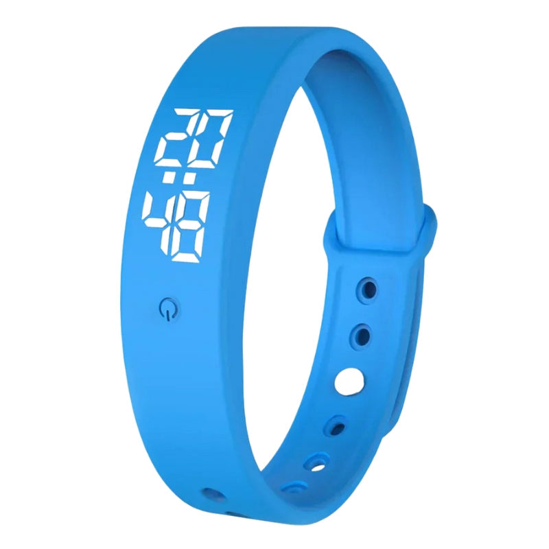 PulseTrack – Smartwatch met Trilalarmen en Helder LED Display