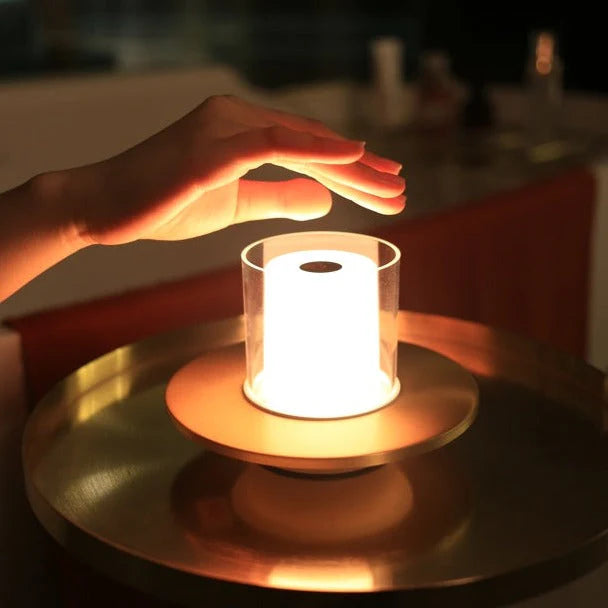 AuraGlow - Stijlvolle draadloze lamp met gebarenbediening en strak design