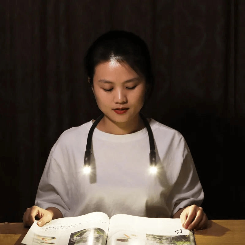 FlexRead - Draagbare Nek Leeslamp met Flexibel Ontwerp en USB Oplaadbaar