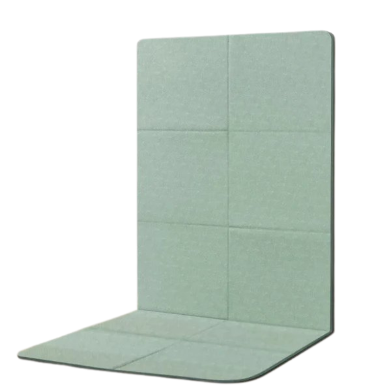 ZenFold – Compact Opvouwbare Yogamat met Dubbel Getextureerd Antislip Oppervlak