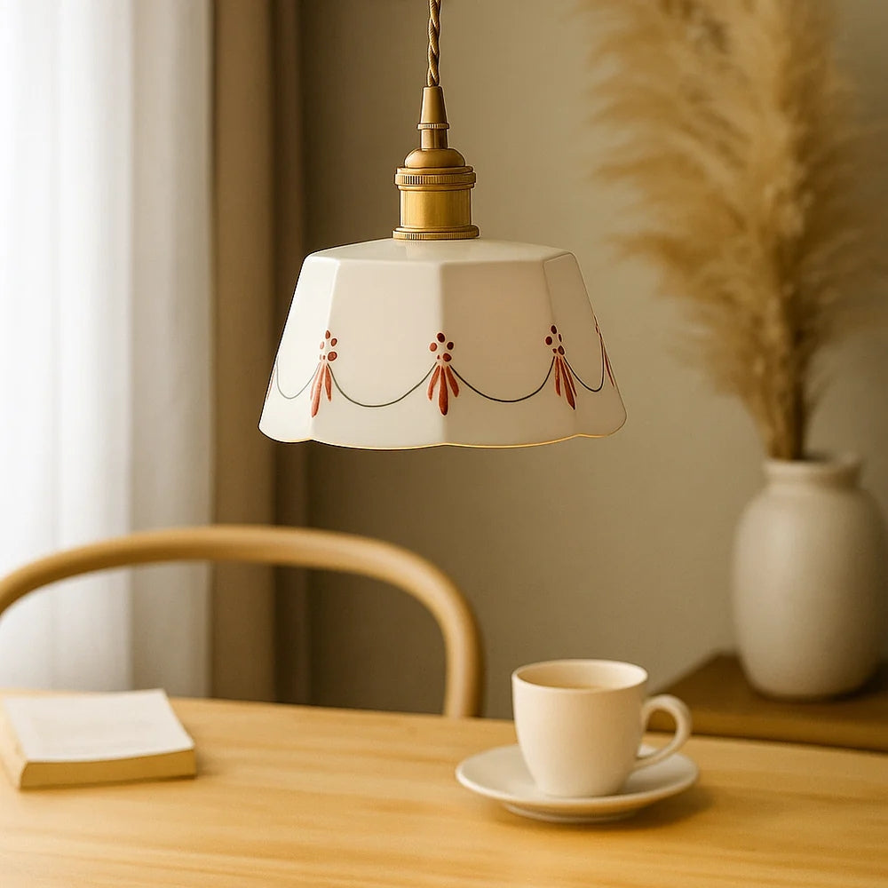 GlowVesta – Hanglamp met gebeeldhouwde koepel en sfeervolle gloed