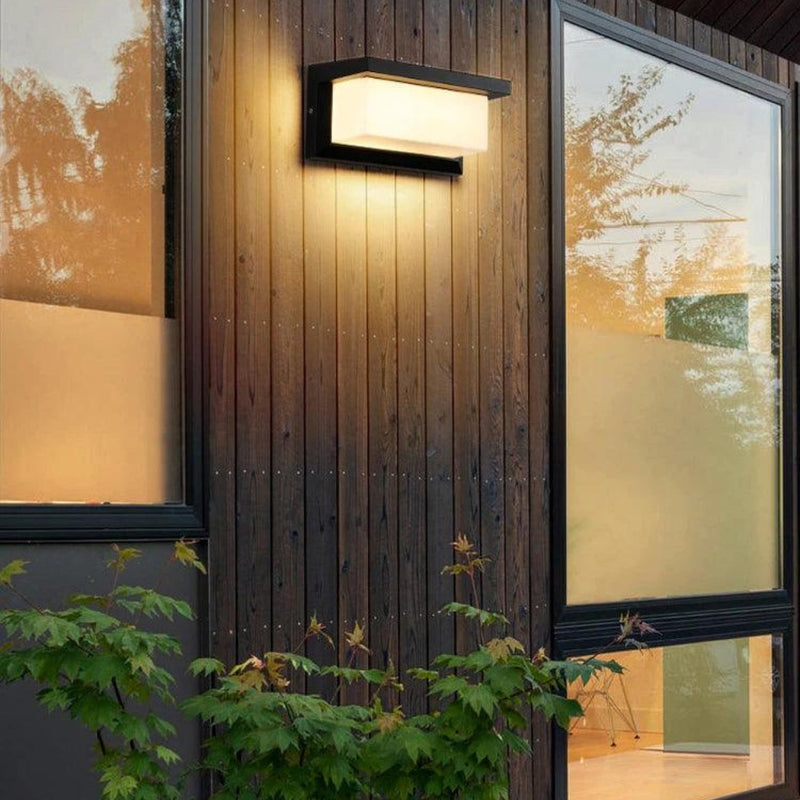 LumiGlow - Slimme buitenmuurlamp met bewegingssensor en automatisch lichtregelsysteem
