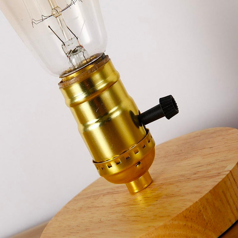 OakCraft – Houten LED Tafellamp