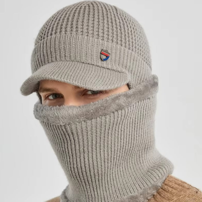 Hugo - Beanie en Sjaal Set met Oorbedekkend Ontwerp