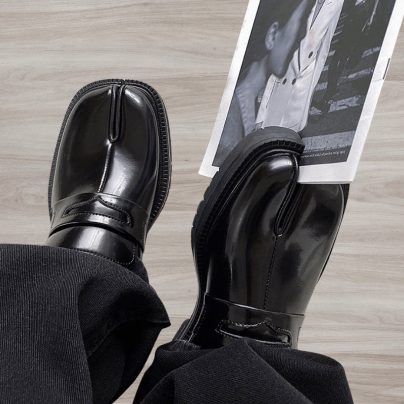 Berlin – Split-Toe Schoenen met Dikke Zool