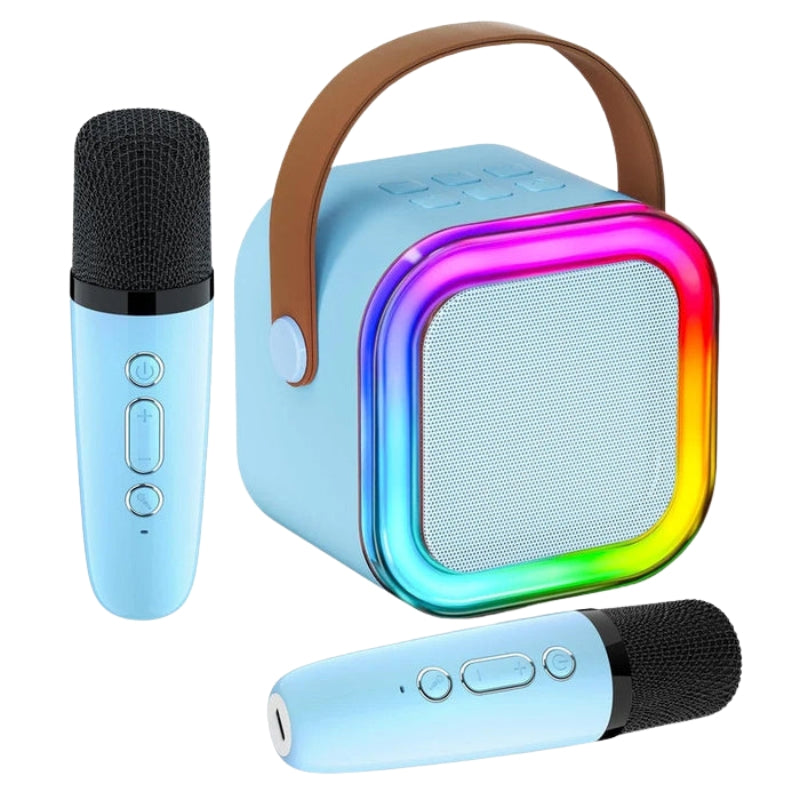 SingWave - Draadloos Mini Karaoke Systeem met Twee Microfoons
