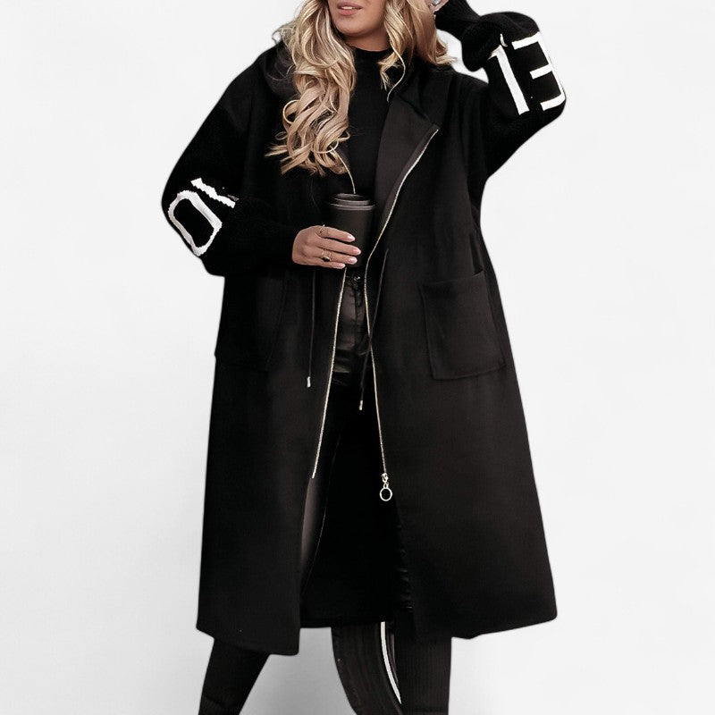 Aylin – Patchworkjas met lange mouwen