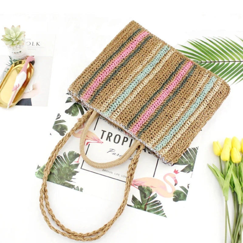 Nicole – Tote bag met ritssluiting en handvatten