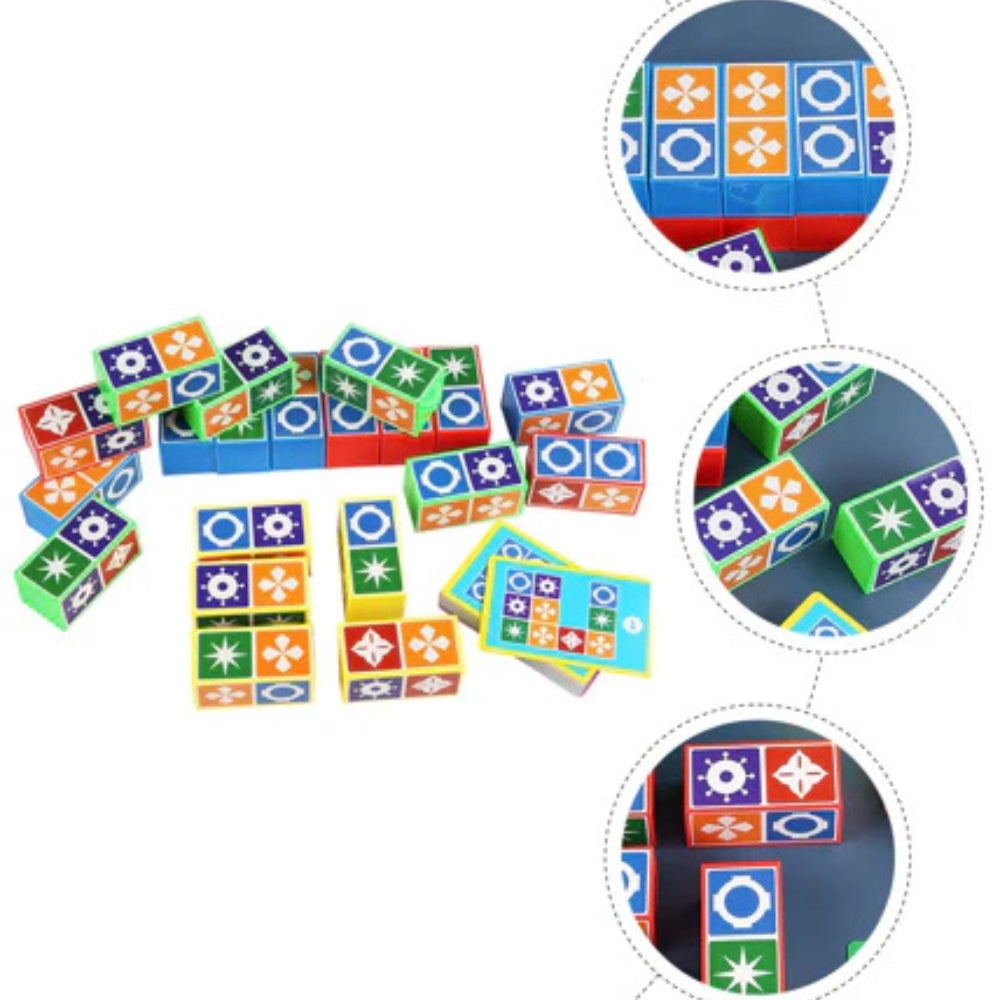 StackLogic – Leuk patroonpuzzelspel met stapelbare kubussen voor alle leeftijden