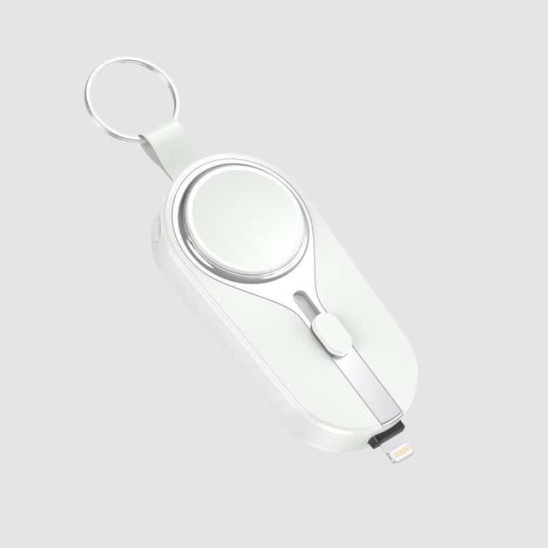 ClipVolt – Mini Powerbank met Draadloze Oplaadclip voor Oplaadgemak