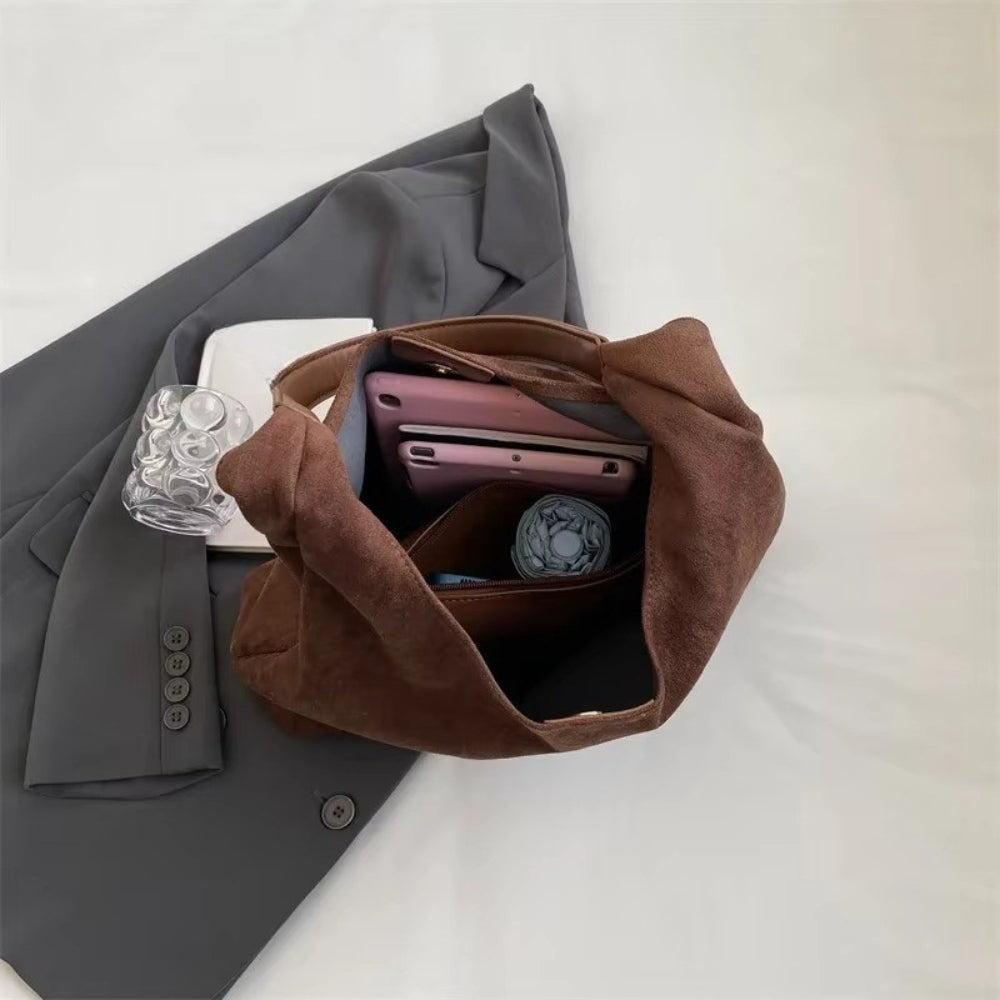 Sandra – Schoudertas met Handvat en Grote Inhoud