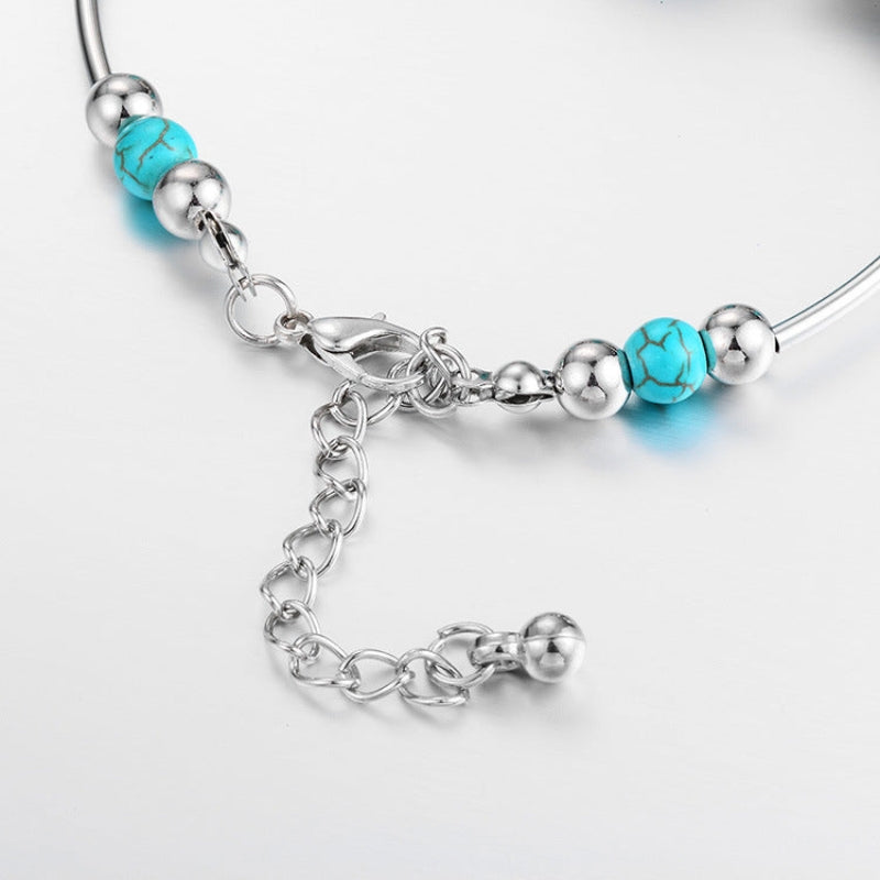 Aria – Kralenarmband met vlinderbedels en verstelbare ketting