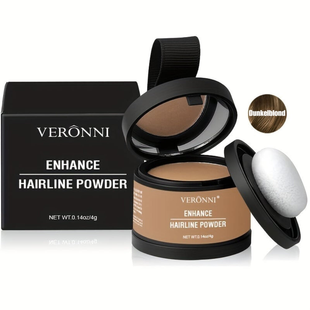 HairCare – Compact haarlijnpoeder met natuurlijke finish en directe dekking van de haarwortels