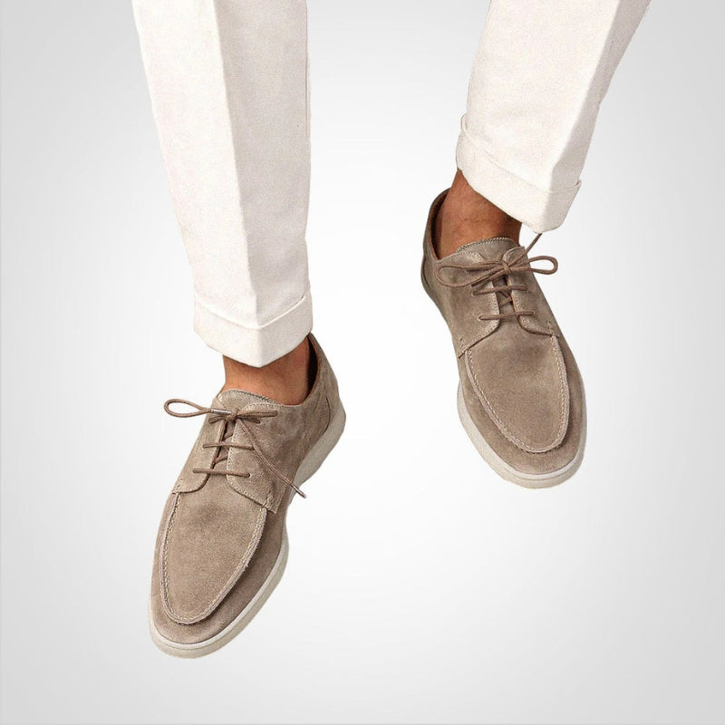 Ethan - Casual Loafers met Lichtgewicht Zool en Vetersluiting