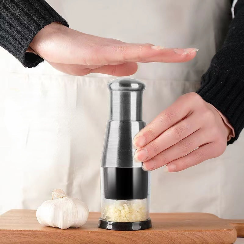 ChopMaster – Handheld Hakmes met RVS Messen voor Efficiënte Voedselbereiding