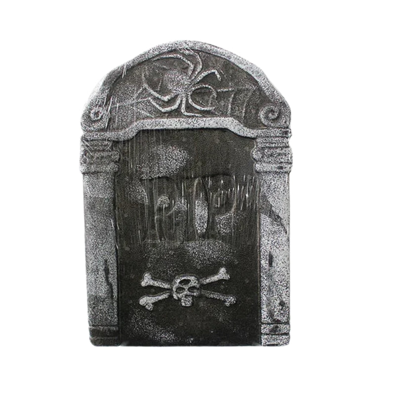 GraveGlow – Schuimrubberen Grafsteen Decoratie met Verweerde Stenen Look voor Halloween