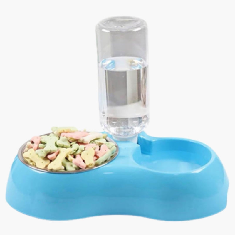 EasyFlow - Slimme voerbak voor huisdieren met navulbaar watergedeelte en antislipbodem
