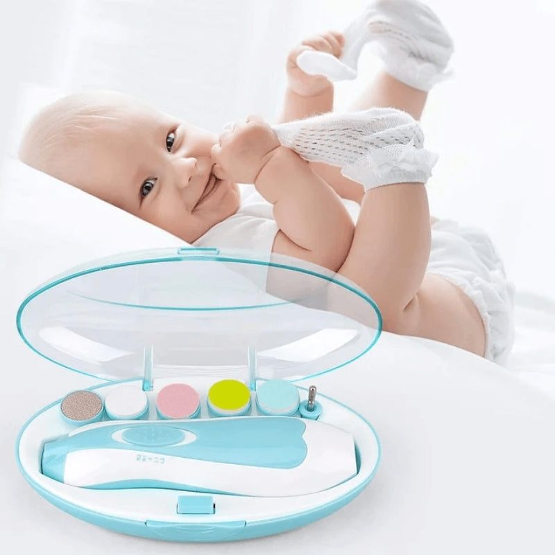 BabyTrim - Elektrische nageltrimmer voor zachte en veilige baby nagelverzorging