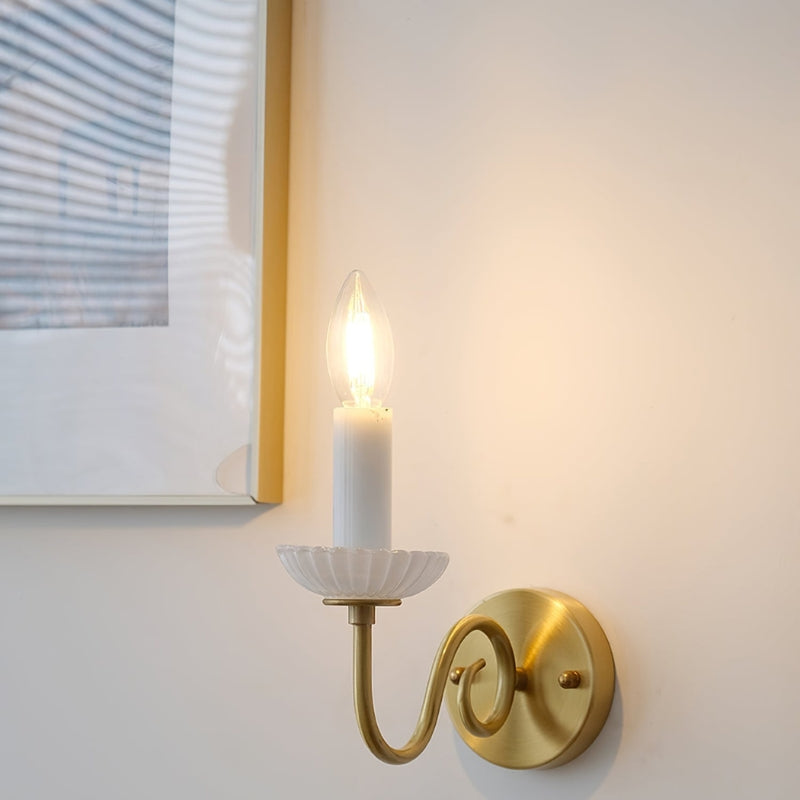 CandleLux – Moderne Wandlamp met Kandelaar Design