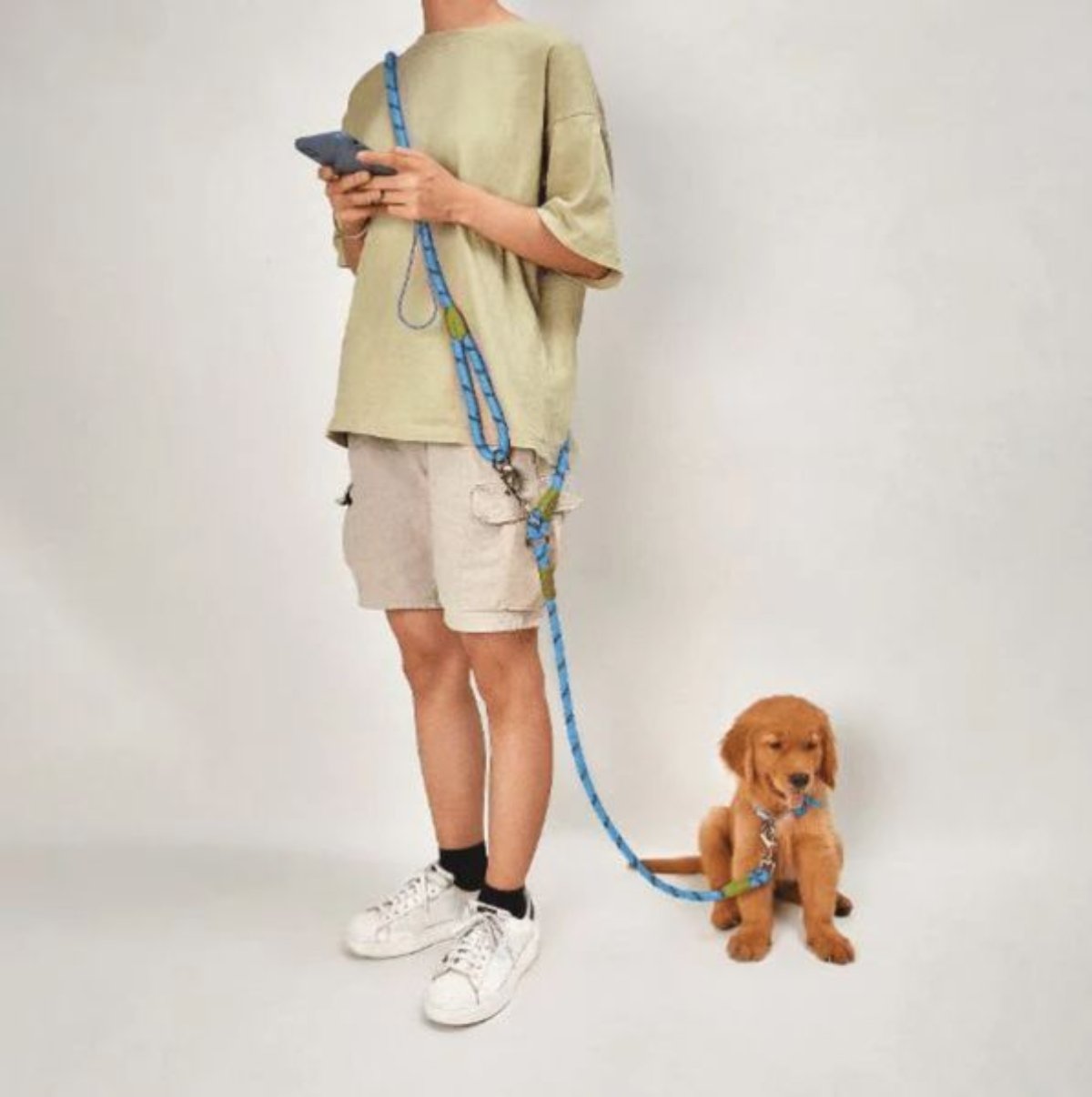 PacePup – Handsfree hondenriem met verstelbare tailleband en reflecterend veiligheidsontwerp