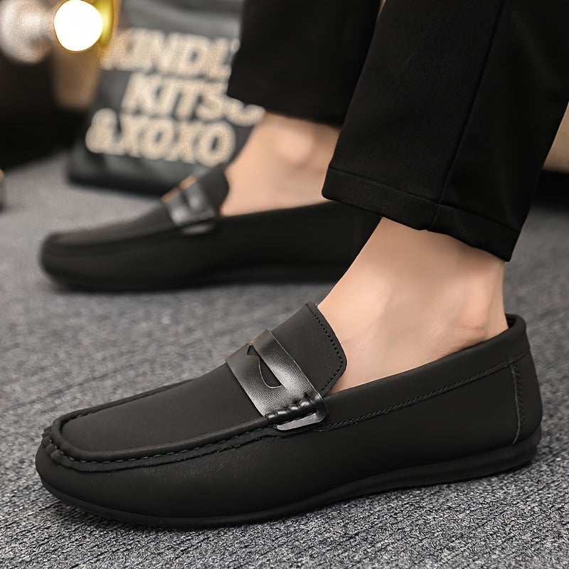 Lucas - Flexibele Slip-On Schoenen met Subtiele Details