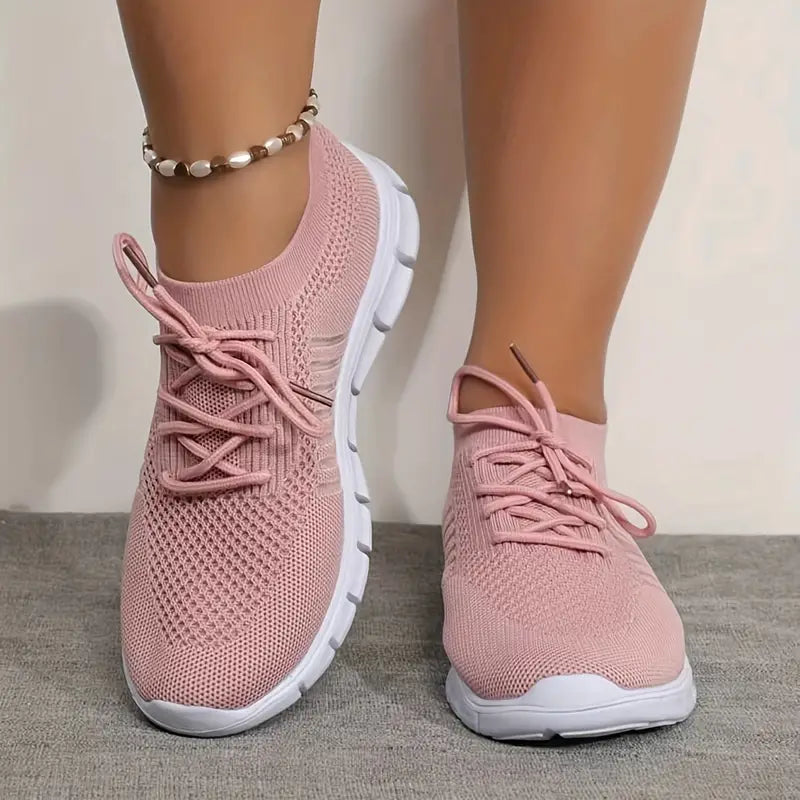 Ella - Essentiële alledaagse schoenen met platte hak en ronde teen