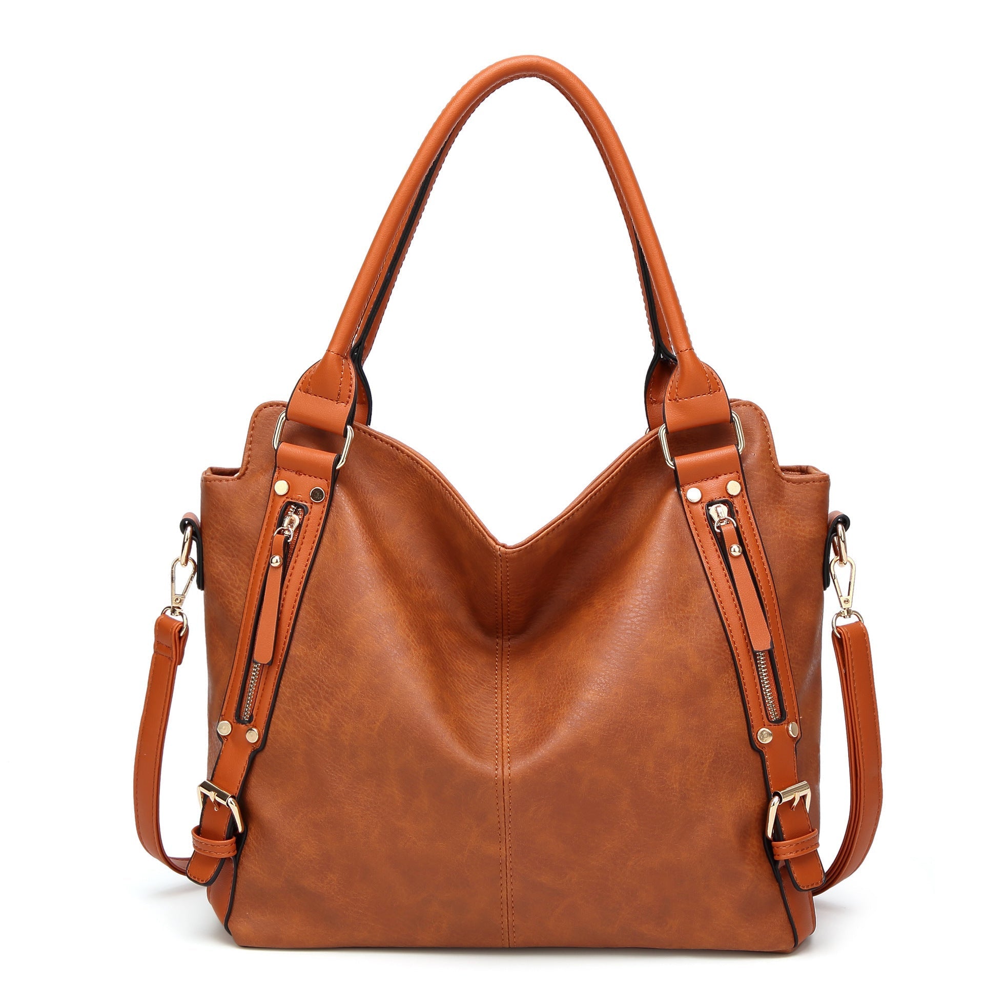 Sharon – Vintage draagtas met ruime verstelbare riemen