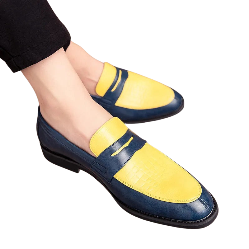 Damian – Klassieke Herenschoenen met Antislip Zool en Verfijnde Stiksels