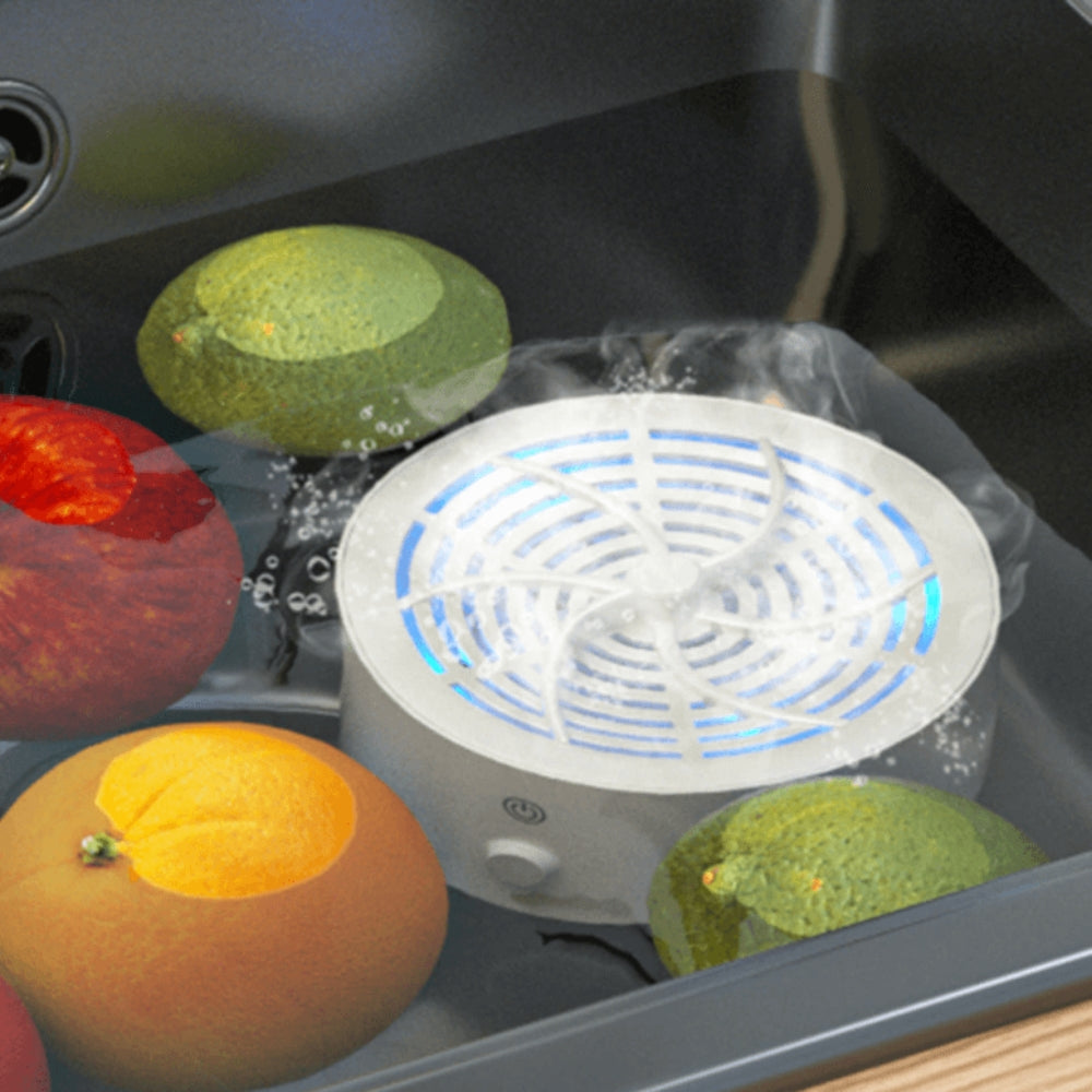 FreshGuard - Compacte voedselreiniger met dieptereinigingsfunctie en USB-oplaadfunctie