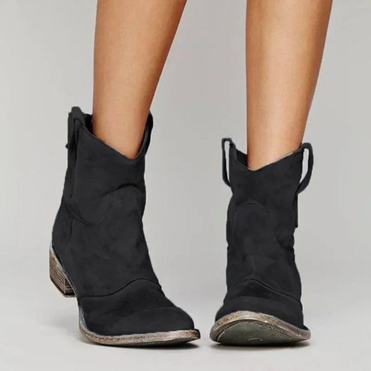 Liva - Trendy Enkellaarsjes met Antislip Vermogen