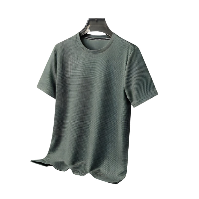 Owen – T shirt met korte mouwen en ademend wafelpatroon