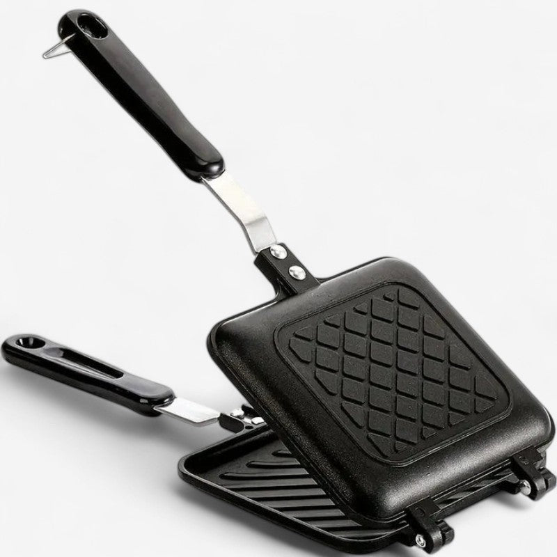 ToastMate – Sandwichmaker met Dubbelzijdige Anti aanbakplaten