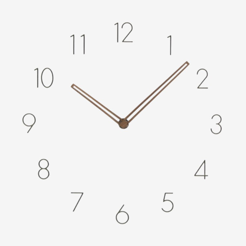 TimeAura – Ronde Wandklok met Digitaal Display en Batterijwerking