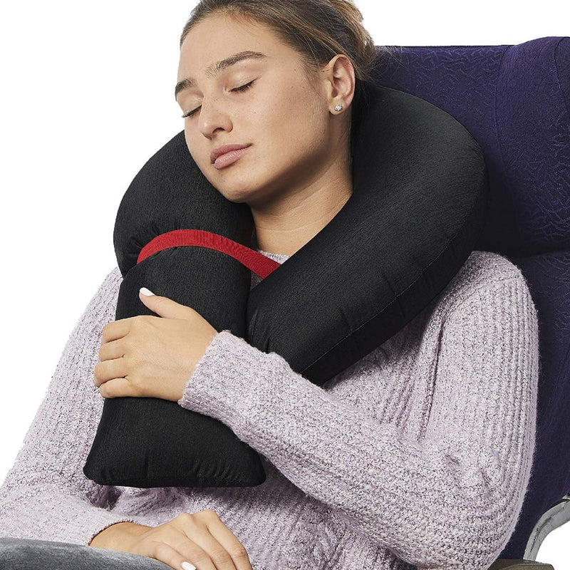 NeckEase -  Aanpasbaar nekkussen voor stressvrij reizen