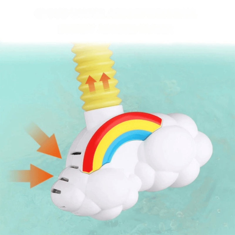AquaEllo – Olifant babyshowersproeier met zachte waterstraal en zuigvoet