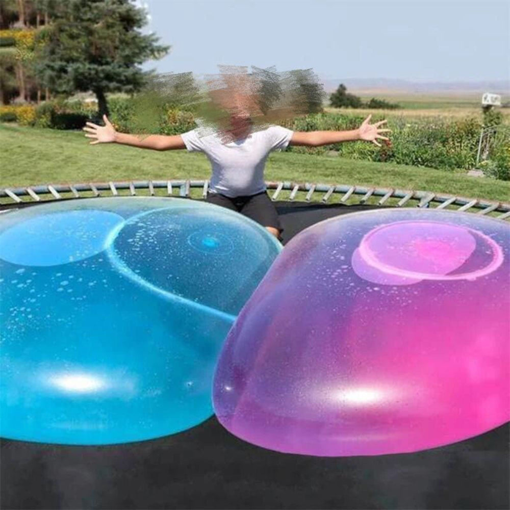 BubbleJoy - Grote transparante bubbelbal voor actief spelen en eindeloos plezier | 1 + 1 Gratis