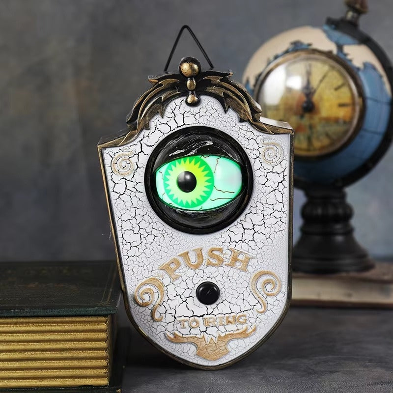 FrightRing – Halloween Spinnendeurbel met licht en geluid