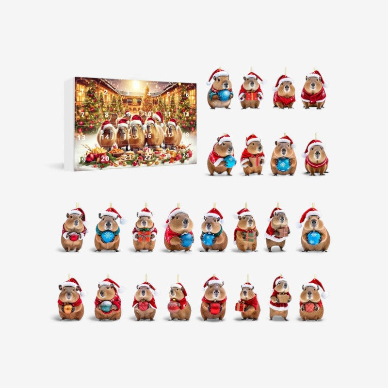 CappyJoy – Capibara Adventskalender voor Kerst Aftelcadeau
